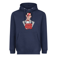 Navy loner rebel Heavyweight Hoodie - tuanDangUi