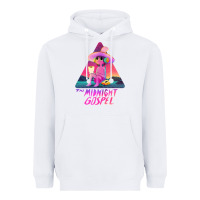 White midnight gospel t shirt Heavyweight Hoodie - tuanDangUi