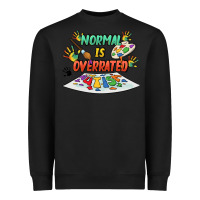 Black Normal is overrated Heavyweight Sweatshirt - FaDigitalArtStudio