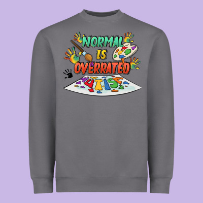 Normal Is Overrated Heavyweight Sweatshirt Designed By Fadigitalartstudio