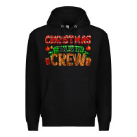 Black christmas baking crew with gifts Premium Hoodie - FaDigitalArtStudio