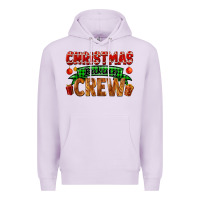 Lilac christmas baking crew with gifts Premium Hoodie - FaDigitalArtStudio