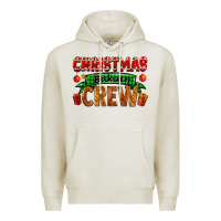 Oatmeal Heather christmas baking crew with gifts Premium Hoodie - FaDigitalArtStudio