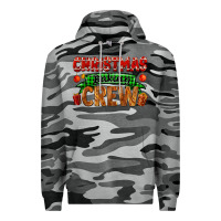 Slate Camo christmas baking crew with gifts Premium Hoodie - FaDigitalArtStudio