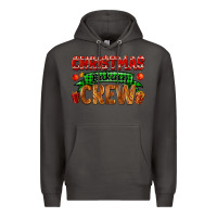 Smoke christmas baking crew with gifts Premium Hoodie - FaDigitalArtStudio