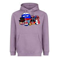 Lavender countryballs pullover Heavyweight Hoodie - tuanDangUi