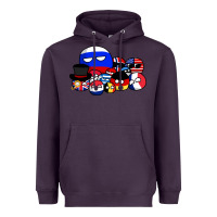 Plum countryballs pullover Heavyweight Hoodie - tuanDangUi