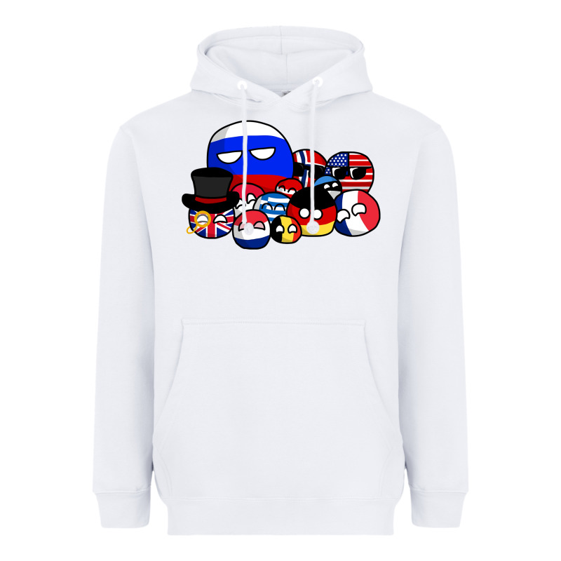 Countryballs Pullover Heavyweight Hoodie by tuanDangUi | Teevron