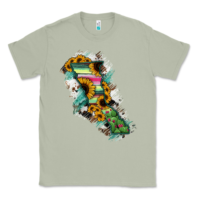 Baja California State Of Mexico Map Classic Tee by RanaPortraitStore | Teevron