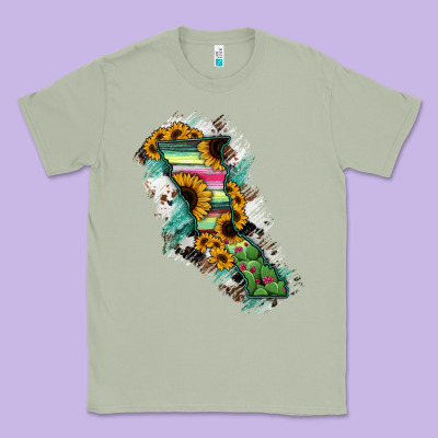 Baja California State Of Mexico Map Classic Tee Designed By Ranaportraitstore