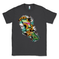 Smoke Baja California State Of Mexico Map Classic Tee - RanaPortraitStore