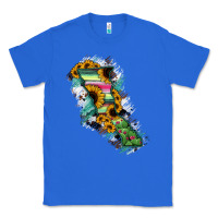 True Royal Baja California State Of Mexico Map Classic Tee - RanaPortraitStore