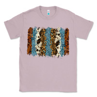 Lilac tool leather leopard cowhide backround Classic Tee - RanaPortraitStore
