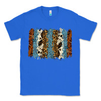 True Royal tool leather leopard cowhide backround Classic Tee - RanaPortraitStore