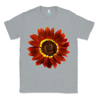 Heather Grey Rouge Royale Sunflower Classic Tee - LillyAllenDesigns