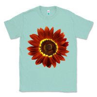 Seafoam Rouge Royale Sunflower Classic Tee - LillyAllenDesigns
