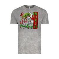 Cloud Rock Christmas Character Nurse Vintage Tee - NancyCooperArtShop