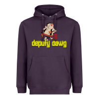 Plum deputy dawg morning cartoons Heavyweight Hoodie - tuanDangUi