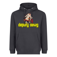 Smoke deputy dawg morning cartoons Heavyweight Hoodie - tuanDangUi