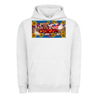 Pigment Lunar Rock 4th of july truck cow license plate Urban Hoodie - BarkalooDesign