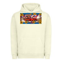 Pigment Pistachio 4th of july truck cow license plate Urban Hoodie - BarkalooDesign