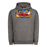 Pigment Tornado 4th of july truck cow license plate Urban Hoodie - BarkalooDesign