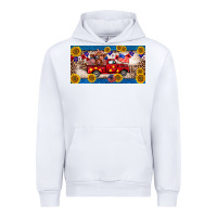 White 4th of july truck cow license plate Urban Hoodie - BarkalooDesign