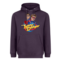 Plum henry danger and captain man Heavyweight Hoodie - tuanDangUi