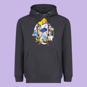 Saban Moon Heavyweight Hoodie Designed By Tuandangui