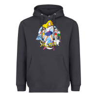 Smoke saban moon Heavyweight Hoodie - tuanDangUi
