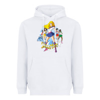 White saban moon Heavyweight Hoodie - tuanDangUi