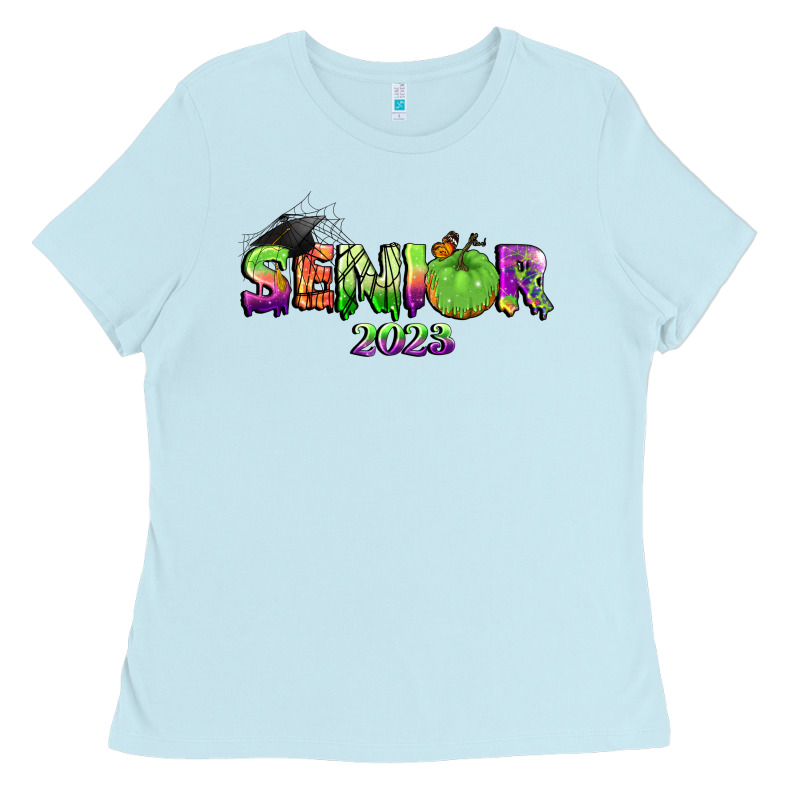 Senior 2023 Halloween Ladies Tee by BundleAndBundleShop | Teevron