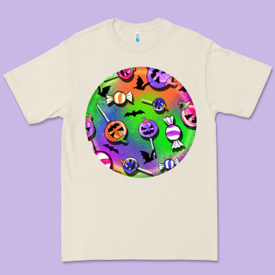 Halloween Round Earrings 4 Premium Tee Designed By Bundleandbundleshop