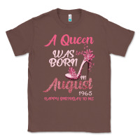 Chestnut A Queen Was Born In August 1965 Happy Birthday To Me 55 Years Old Classic Tee - Bettercallsaul