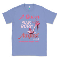 Colony Blue A Queen Was Born In August 1965 Happy Birthday To Me 55 Years Old Classic Tee - Bettercallsaul