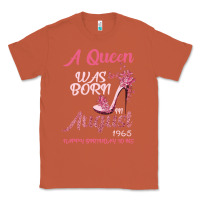 Copper A Queen Was Born In August 1965 Happy Birthday To Me 55 Years Old Classic Tee - Bettercallsaul