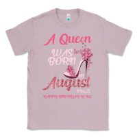 Lilac A Queen Was Born In August 1965 Happy Birthday To Me 55 Years Old Classic Tee - Bettercallsaul