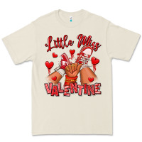 Little Miss Valentine Afro Kid Sneakers Premium Tee | Teevron