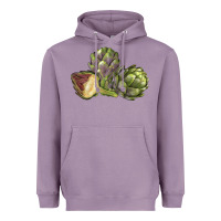 Lavender Artichoke Heavyweight Hoodie - LillyAllenDesigns