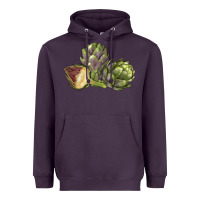 Plum Artichoke Heavyweight Hoodie - LillyAllenDesigns
