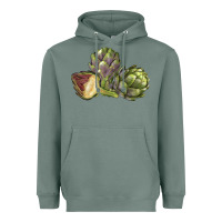 Sage Artichoke Heavyweight Hoodie - LillyAllenDesigns