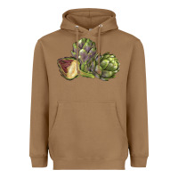 Toasted Coconut Artichoke Heavyweight Hoodie - LillyAllenDesigns