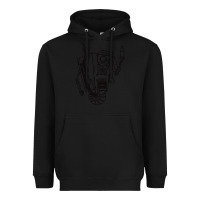 Black b&w claptrap   borderlands Heavyweight Hoodie - tuanDangUi
