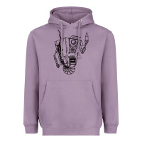 Lavender b&w claptrap   borderlands Heavyweight Hoodie - tuanDangUi