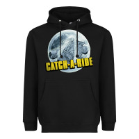 Black catch a ride to the moon and back Heavyweight Hoodie - tuanDangUi