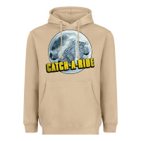 Mushroom catch a ride to the moon and back Heavyweight Hoodie - tuanDangUi