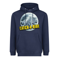 Navy catch a ride to the moon and back Heavyweight Hoodie - tuanDangUi
