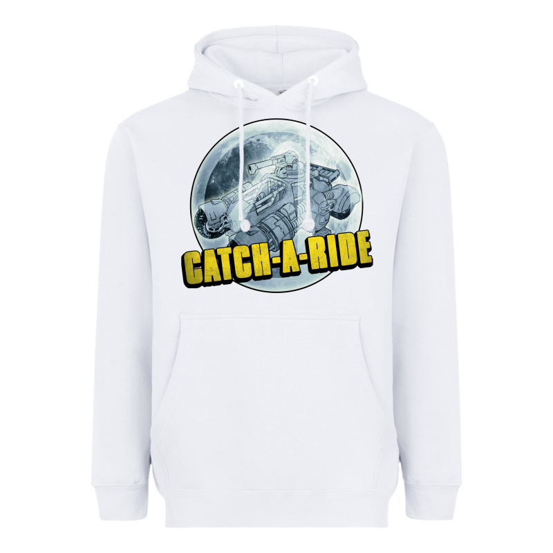 Catch A Ride To The Moon And Back Heavyweight Hoodie by tuanDangUi | Teevron