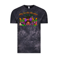 Cloud Black My Favorite Monsters Call Me Mom Vintage Tee - texasbilliewilder