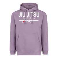 Lavender Jiu Jitsu Old Guy Heavyweight Hoodie - tuanDangUi